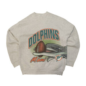 Vintage 1994 Salem Sportswear Miami Dolphins Graphic Sweatshirt Size XL